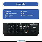 McGrey MOVE Compact - 8" Aktívny Reprobox s Bluetooth a batériou