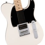 Squier Sonic® Esquire® H, Maple Fingerboard, Black Pickguard, Arctic White