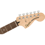 Fender Squier Affinity Series® Stratocaster® HH, Laurel Fingerboard, Black Pickguard, Charcoal Frost Metallic