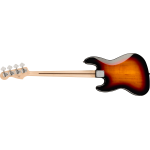 Fender Squier Affinity Series® Jazz Bass®, Maple Fingerboard, White Pickguard, 3-Color Sunburst