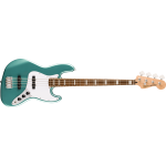 Fender Squier Affinity Series® Active Jazz Bass®, Laurel Fingerboard, White Pickguard, Mystic Sea Foam Green