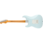Fender Squier 40th Anniversary Stratocaster®, Vintage Edition, Maple Fingerboard, Gold Anodized Pickguard, Satin Sonic Blue