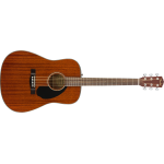 Fender CD-60S Dreadnought, Walnut Fingerboard, All-Mahogany 
