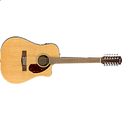 Fender CD-140SCE 12-String, Walnut Fingerboard, Natural w/Case