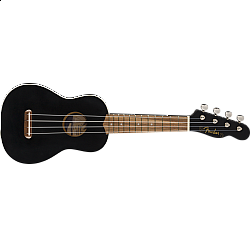 Fender Venice Soprano Ukulele Black