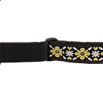 Fender Pasadena Woven Strap, Yellow Clover, 2"