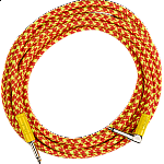 Fender MonoNeon Instrument Cable, 5,5m , Rovný - Lomený Fender MonoNeon Instrument Cable, 5,5m , Rovný - Lomený