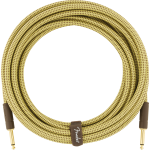 Fender Deluxe Series Instrument Cable, Straight/Straight, 18.6', Tweed
