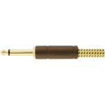 Fender Deluxe Series Instrument Cable, Straight/Angle, 15', Tweed