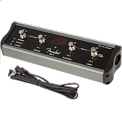 Fender MGT-4 Footswitch, 1/4" Connector, Four Button, Mustang™ GT 
