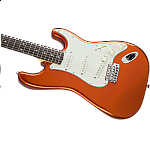 Fender Japan Traditional '60s Stratocaster Rosewood in Candy Tangerine MIJ