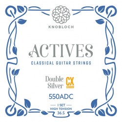 Knobloch 550ADC Double Silver CX Carbon High High Tension - struny pre klasickú gitaru