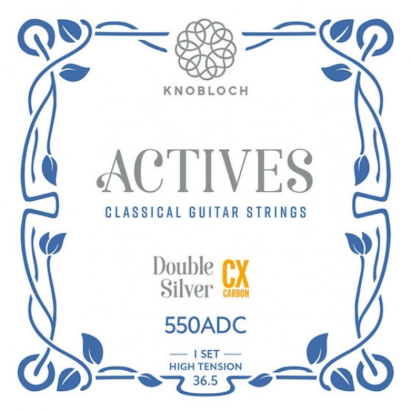 Knobloch 550ADC Double Silver CX Carbon High High Tension - struny pre klasickú gitaru