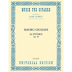 Giuliani, Mauro - 24 Etuden op.48 (Scheit)