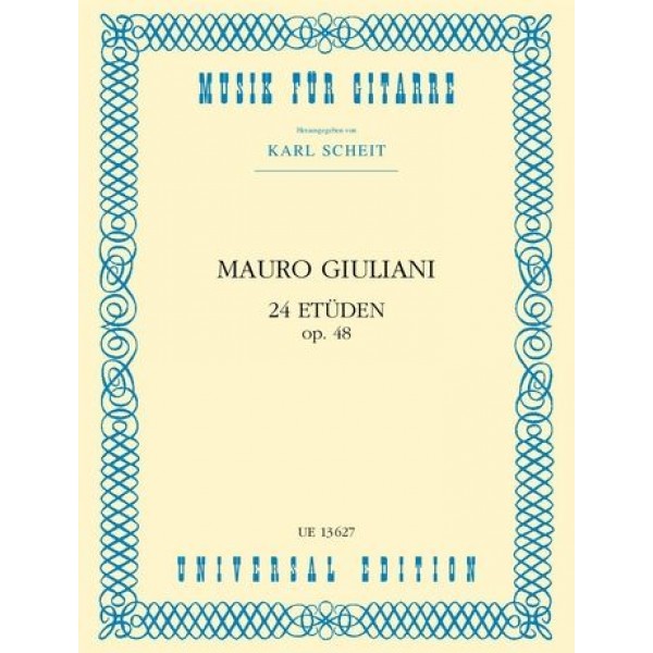 Giuliani, Mauro - 24 Etuden op.48 (Scheit)