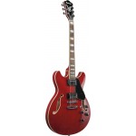 Ibanez AS73-TCD Hollow Body Guitar - Transparent Cherry Red