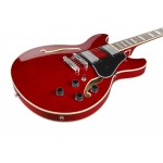 Ibanez AS73-TCD Hollow Body Guitar - Transparent Cherry Red