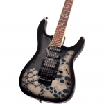 Rocktile Pro JK150-BSK elektrická guitara Skull