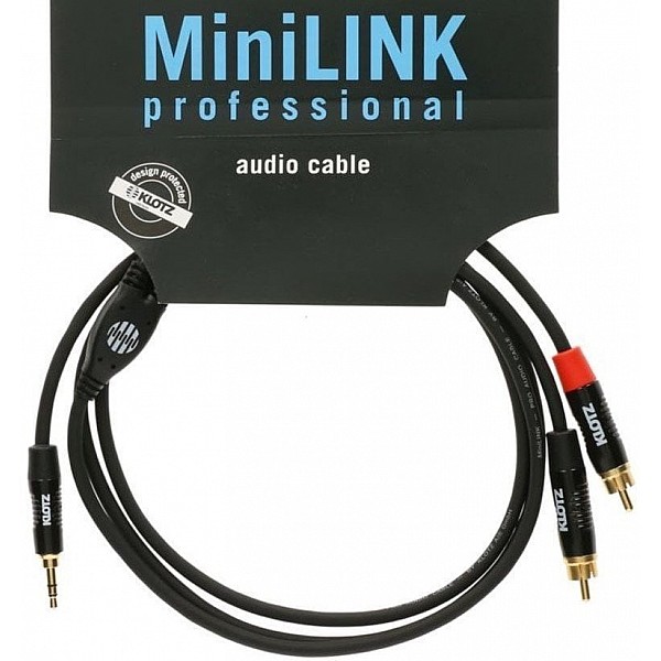 Klotz PRO Y-Cable - Stereo audio kábel, 1,5m