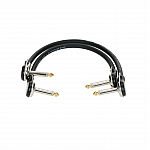 Klotz KPK Patch-kábel s ploskou koncovkou 0,15m čierny, 2ks