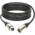 Klotz M1 Mikrofónový kábel, čierny 5m XLR F/M