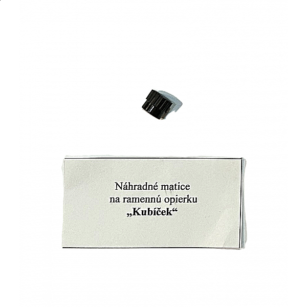 Kubíček - náhradná matica - plast