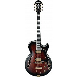 Ibanez Artcore Expressionist AG95QA-DBS Dark Brown Sunburst