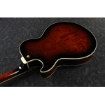 Ibanez Artcore Expressionist AG95QA-DBS Dark Brown Sunburst