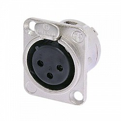 Neutrik NC3FD-L-1 XLR zásuvka F s poistkou