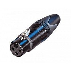 Neutrik NC3FXX-B - XLR konektor, Female