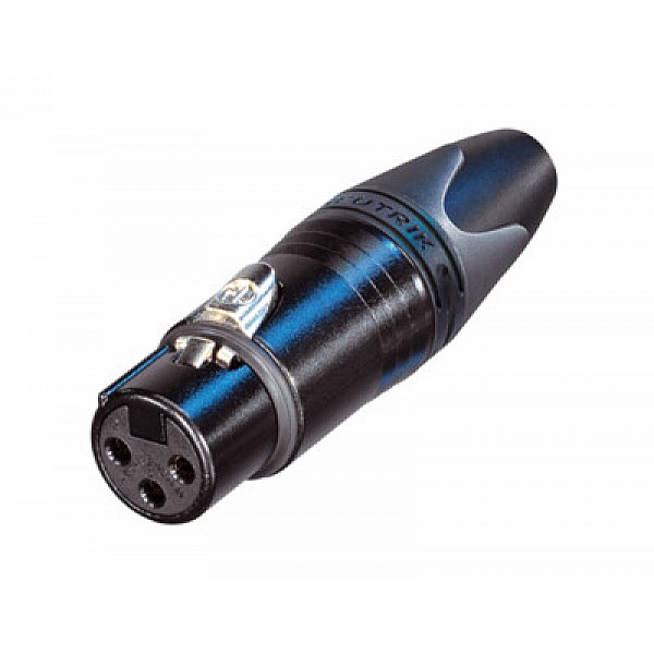 Neutrik NC3FXX-B - XLR konektor, Female