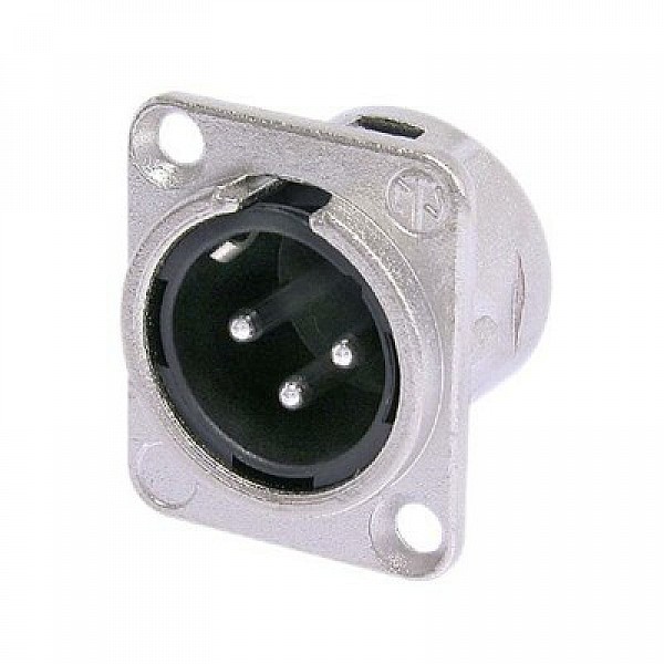 Neutrik NC3MD-L-1 panelový konektor XLR M