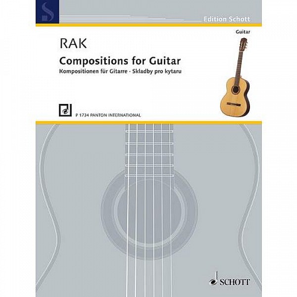 Rak, Stepán - Compositions for Guitar