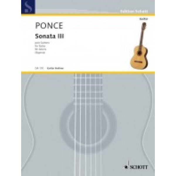 Ponce, Manuel Maria  - Sonata III