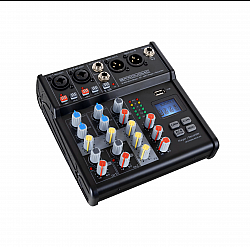 Pronomic B-403 Mini-Mixer + Bluetooth® + USB-Recording 