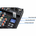 Pronomic B-803 Mini Mixer with Bluetooth® and USB Recording