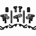 Pronomic DMS-7 - mikrofónový set pre ozvučenie bicích Pronomic DMS-7 - mikrofónový set pre ozvučenie bicích