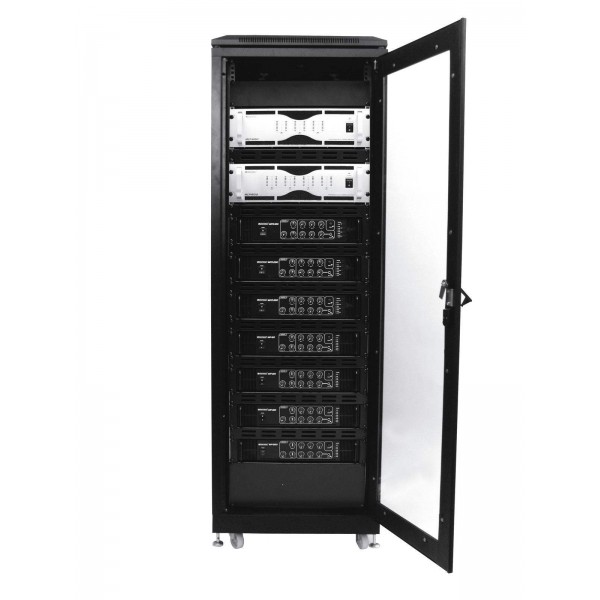 ROADINGER Steel Cabinet SRT-19, 40U with Door
