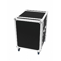 ROADINGER Amplifier Rack PR-2, 14U, 47cm with wheels