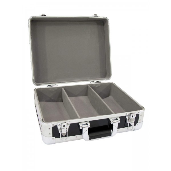 ROADINGER CD Case ALU digital booking rounded black
