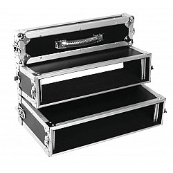 ROADINGER Double CD Player Case Tour Pro, 2U, black