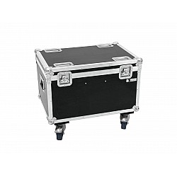 ROADINGER Flightcase 4x LED MFX-3 with wheels