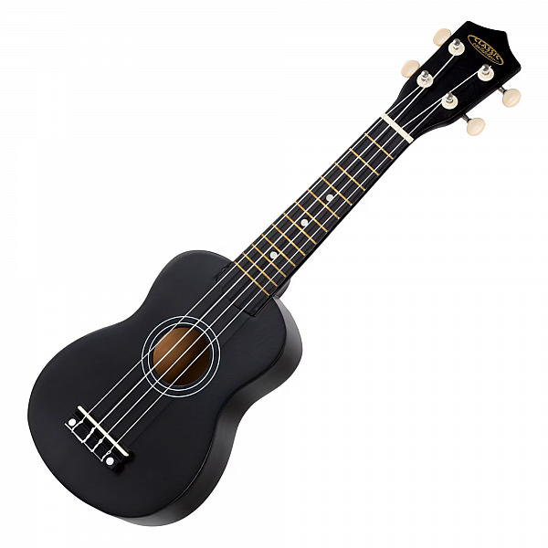 Classic Cantabile - Sopránové Ukulele, Black