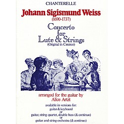 Weiss, Johann Sigismund - Concerto for Lute and Strings (úprava pre gitaru a klavír)