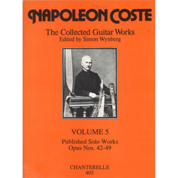 Coste, Napoleon - The Collected Guitar Works Vol. 5 , Op. 42 - 49