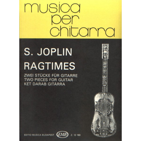 S.Joplin Ragtimes, dve skladby pre gitaru