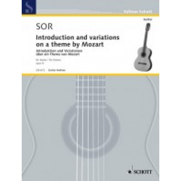 Sor Fernando -  Introduction and variations over one Theme of Mozart op.9