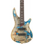 IBANEZ JCSR2021-NTL j.custom E-Bass 5 String Natural Low Gloss + Case