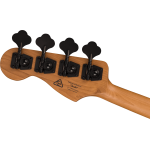 Fender Squier  Contemporary Active Jazz Bass® HH, Roasted Maple Fingerboard, Black Pickguard, Shoreline Gold