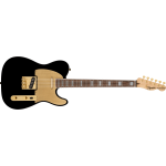 Fender Squier 40th Anniversary, Telecaster, Gold Edition, LRL, Black